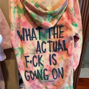 Colorful Tie-Dye Hoodie